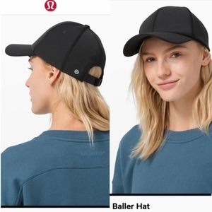 NWT Lululemon Black Baller Hat